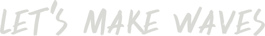 Let’s Make Waves Horizontal, grey