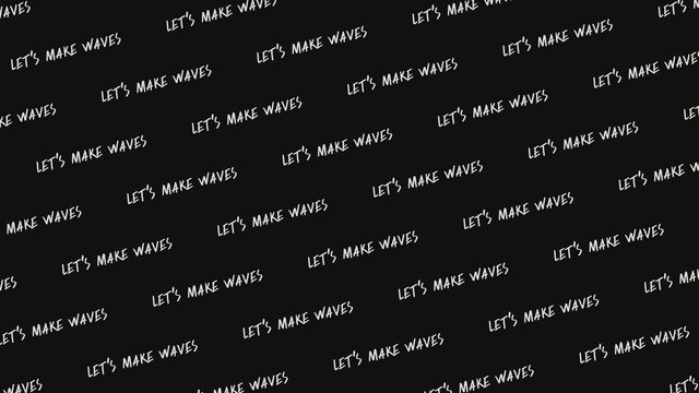 LMH virtual background Make Waves Diagonal, grey on black