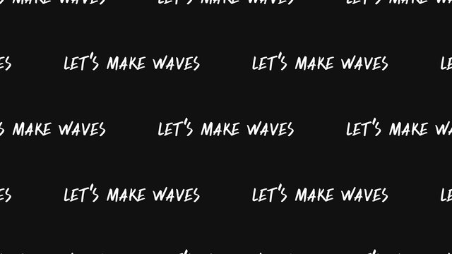 LMH virtual background Make Waves Sparse, white on black