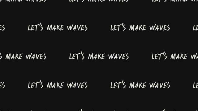 LMH virtual background Make Waves Sparse, grey on black