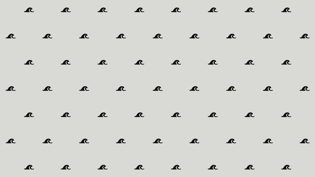 LMH virtual background Wave pattern, black on grey